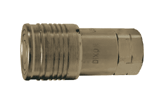 4HTOF5 Dixon 1/2" Steel Flush Face Hydraulic Quick-Connect SAE/ORB Coupler - 7/8"-14 ORB Thread