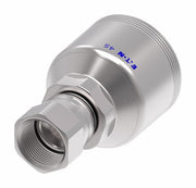 4SA10FJ12 Aeroquip by Danfoss | 4 Wire 4S Female JIC/37° Swivel (FJ) Crimp Fitting | -10 Female JIC/37° Swivel x -12 Hose Barb | Steel