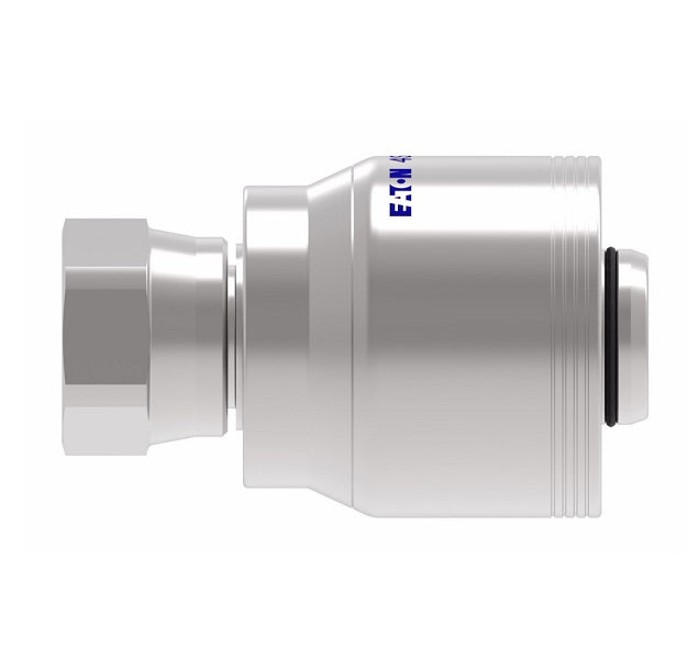 4SA16FJ16 Aeroquip by Danfoss | 4 Wire 4S Female JIC/37° Swivel (FJ) Crimp Fitting | -16 Female JIC/37° Swivel x -16 Hose Barb | Steel