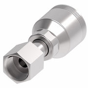 4SA6FR6 Aeroquip by Danfoss | 4 Wire 4S Female ORS Swivel (FR) Crimp Fitting | -06 Female O-Ring Face Seal Swivel x -06 Hose Barb | Steel