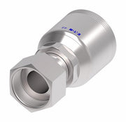 4SA20FR20 Aeroquip by Danfoss | 4 Wire 4S Female ORS Swivel (FR) Crimp Fitting | -20 Female O-Ring Face Seal Swivel x -20 Hose Barb | Steel