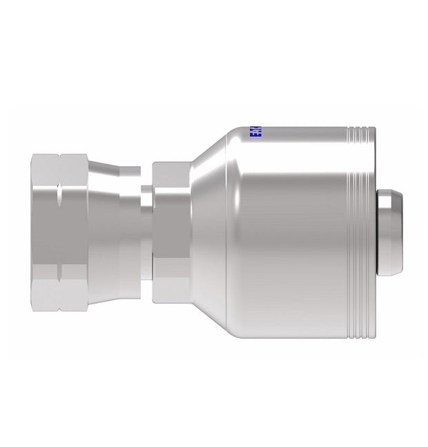 4SA12FS12 Aeroquip by Danfoss | 4 Wire 4S Female SAE 45° Flare Swivel (FS) Crimp Fitting | -12 Female SAE 45° Flare Swivel x -12 Hose Barb | Steel