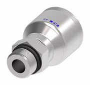4SA8MB6 Aeroquip by Danfoss | 4 Wire 4S Male Boss O-Ring (MB) Crimp Fitting | -08 Male Boss O-Ring x -06 Hose Barb | Steel
