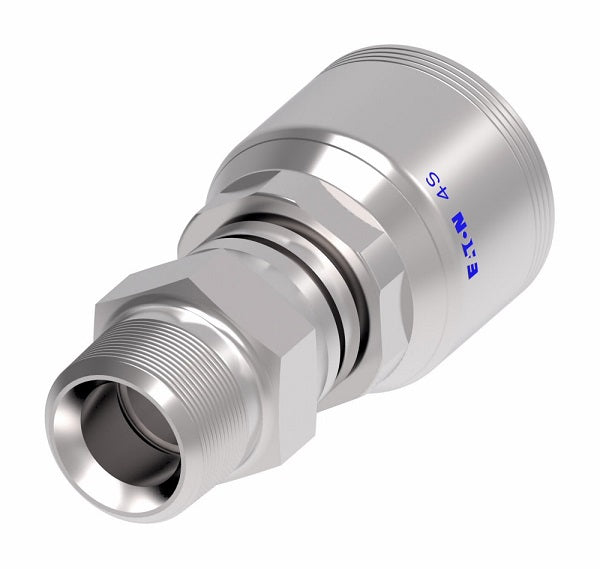 4SA16PS16 Aeroquip by Danfoss | 4 Wire 4S Male Pipe NPTF Swivel (PS) Crimp Fitting | -16 Male Pipe NPTF Swivel x -16 Hose Barb | Steel
