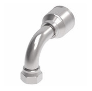 4S12BFB12 Aeroquip by Danfoss | 4 Wire 4S Female BSPP Swivel 60° Cone Seat 90° Elbow (BFB) Crimp Fitting | -12 Female BSPP Swivel x -12 Hose Barb | Steel