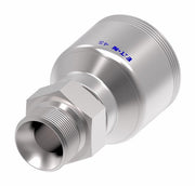 4S16BP16 Aeroquip by Danfoss | 4 Wire 4S BSP Male Parallel Rigid 60° Cone Seat (BP) Crimp Fitting | -16 Male BSPP Rigid x -16 Hose Barb | Steel