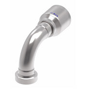 4S20CTB20 Aeroquip by Danfoss | 4 Wire 4S CAT Flange 90° Elbow (CTB) Crimp Fitting | -20 CAT Flange x -20 Hose Barb | Steel