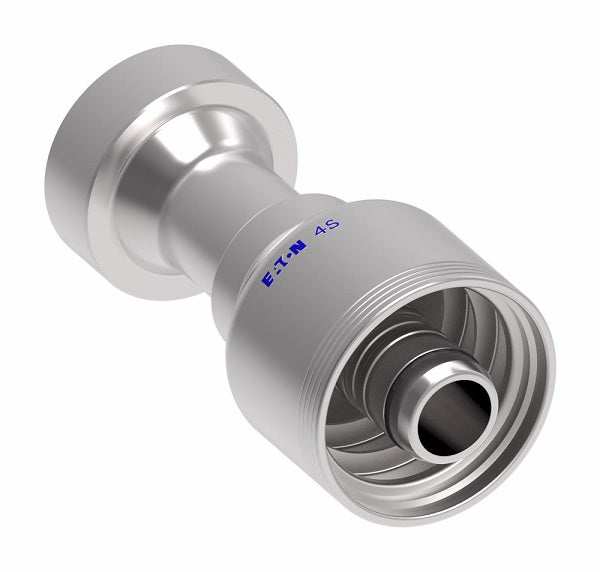 4S12CT12 Aeroquip by Danfoss | 4 Wire 4S CAT Flange (CT) Crimp Fitting | -12 CAT Flange x -12 Hose Barb | Steel