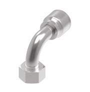 4S32DSB16 Aeroquip by Danfoss | 4 Wire 4S Female DIN 24° Seat Swivel DKO (Heavy) 90° Elbow (DSB) Crimp Fitting | S38 Female DKO/DIN 24° Seat x -16 Hose Barb | Steel