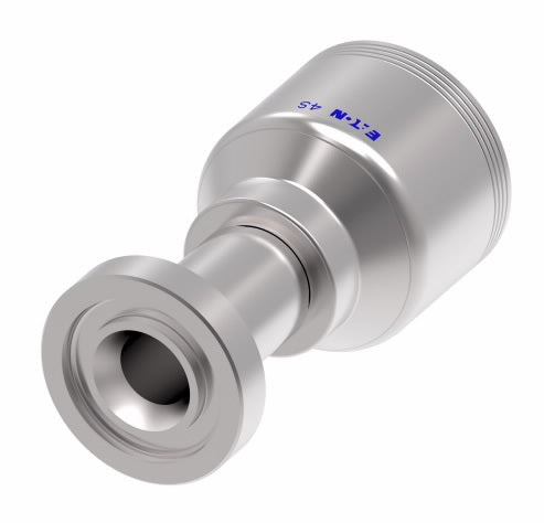 4S12FH8 Aeroquip by Danfoss | 4 Wire 4S SAE Code 62 Split Flange (FH) Crimp Fitting | -12 Code 62 Split Flange x -08 Hose Barb | Steel