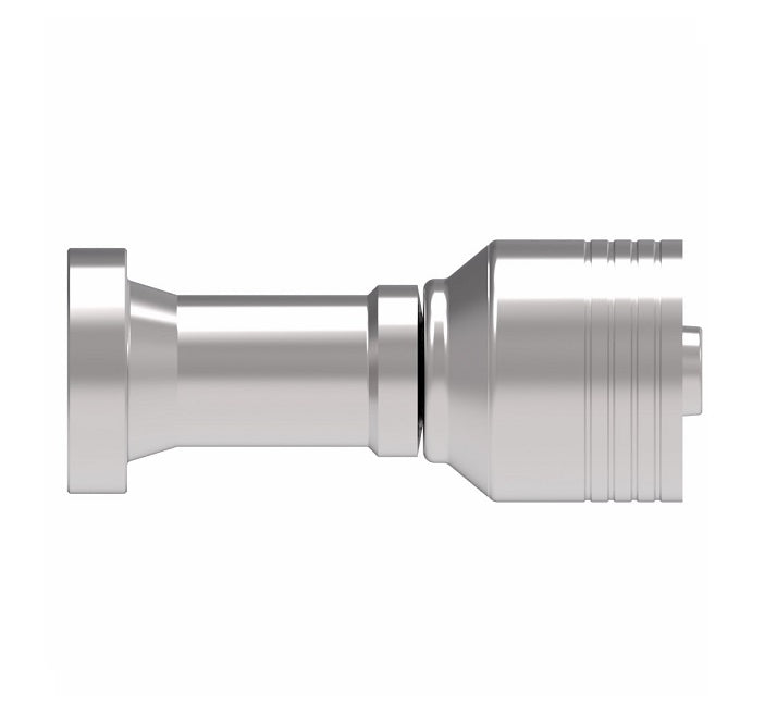 4S8FH8 Aeroquip by Danfoss | 4 Wire 4S SAE Code 62 Split Flange (FH) Crimp Fitting | -08 Code 62 Split Flange x -08 Hose Barb | Steel