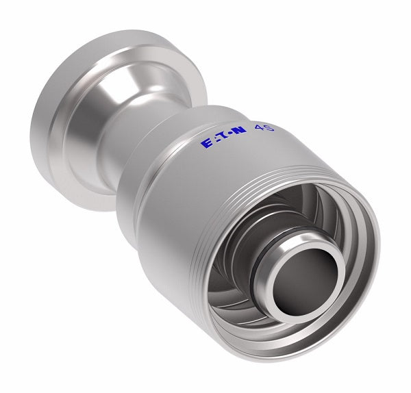 4S16FH20 Aeroquip by Danfoss | 4 Wire 4S SAE Code 62 Flange (FH) Crimp Fitting | -16 Code 62 Flange x -20 Hose Barb | Steel