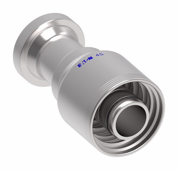 4S20FH20 Aeroquip by Danfoss | 4 Wire 4S SAE Code 62 Flange (FH) Crimp Fitting | -20 Code 62 Flange x -20 Hose Barb | Steel