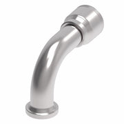4S20FLB16 Aeroquip by Danfoss | 4 Wire 4S SAE Code 61 Flange 90° Elbow (FLB) Crimp Fitting | -20 Code 61 Flange x -16 Hose Barb | Steel