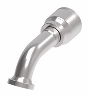 4S20FLG16 Aeroquip by Danfoss | 4 Wire 4S SAE Code 61 Flange 60° Elbow (FLG) Crimp Fitting | -20 Code 61 Flange x -16 Hose Barb | Steel