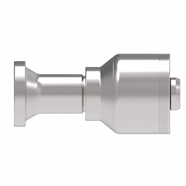 4S12FL10 Aeroquip by Danfoss | 4 Wire 4S SAE Code 61 Split Flange (FL) Crimp Fitting | -12 Code 61 Split Flange x -10 Hose Barb | Steel