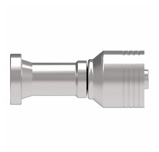 4S8FL8 Aeroquip by Danfoss | 4 Wire 4S SAE Code 61 Split Flange (FL) Crimp Fitting | -08 Code 61 Split Flange x -08 Hose Barb | Steel