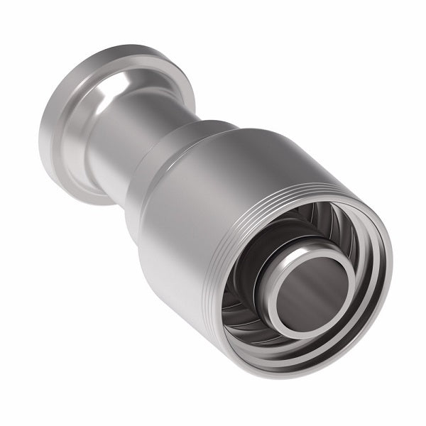 4S20FL20 Aeroquip by Danfoss | 4 Wire 4S SAE Code 61 Flange (FL) Crimp Fitting | -20 Code 61 Flange x -20 Hose Barb | Steel