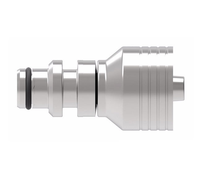 4S8SL6 Aeroquip by Danfoss | 4 Wire 4S Male Staplok (SL) Crimp Fitting | -08 Male Staplok x -06 Hose Barb | Steel