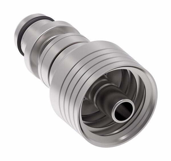 4S8SL6 Aeroquip by Danfoss | 4 Wire 4S Male Staplok (SL) Crimp Fitting | -08 Male Staplok x -06 Hose Barb | Steel