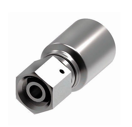 4T5DL4 Synflex Optimum by Danfoss Eaton | 4TA Fitting for Thermoplastic Hydraulic Hose | -04 DKO Female Swivel (Light Duty) Fitting for -05 Hose | Carbon Steel