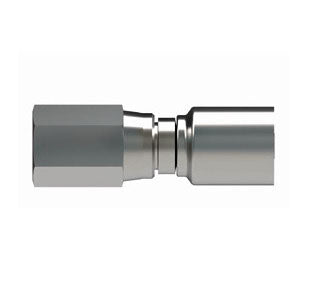4TA6PF6 Synflex Optimum by Danfoss Eaton | 4TA Fitting for Thermoplastic Hydraulic Hose | -06 Female Pipe Swivel Fitting for -06 Hose | Carbon Steel