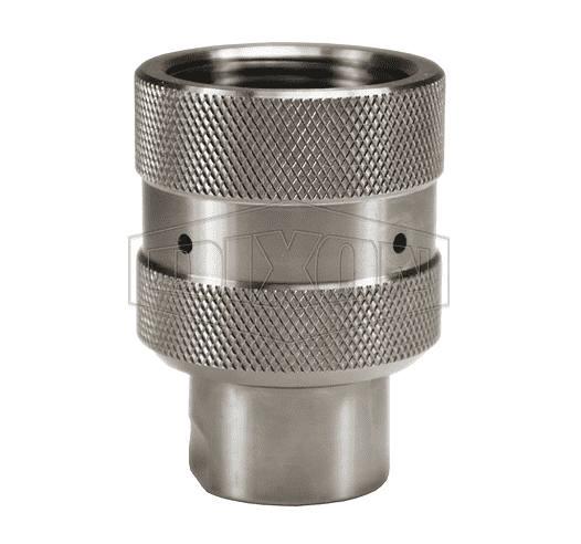 4TDF4-SS Dixon TD Series Ultra High Pressure Coupler - 316 Stainless Steel - 1/2" Body Size - 1/2-14 NPTF Thread