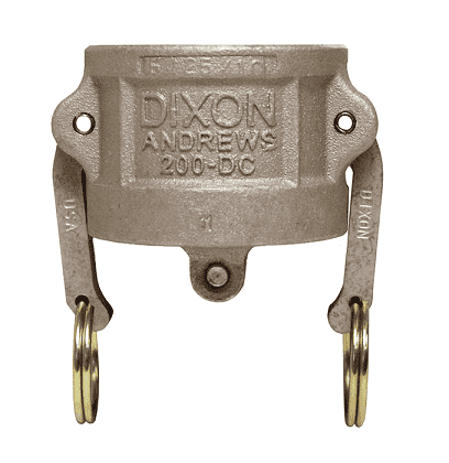 250-DC-AL Dixon 2-1/2 in 356T6 Aluminum Type DC Dust Cap