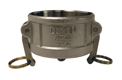 400-DC-SS Dixon 4" 316 Stainless Steel Type DC Dust Cap