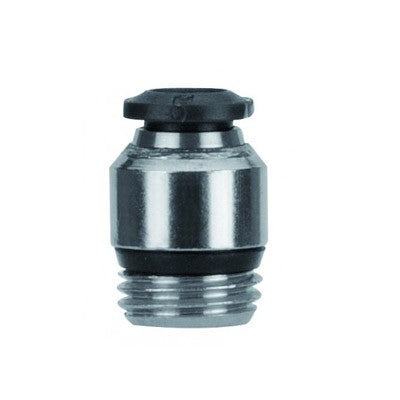 50010N-8-1/8" AIGNEP | 50N Series | Straight Male Internal Hex | 8mm Tube x 1/8" Male | Pack of 10