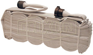 R515U50RAF/F Dixon 500# All Polyester Rack Hose (UL Labeled) - Folded - Coupled - Female x Male NST(NH) Rocker Lug Expansion Ring Couplings (Aluminum) - 1-1/2" Hose Size - 50ft Length