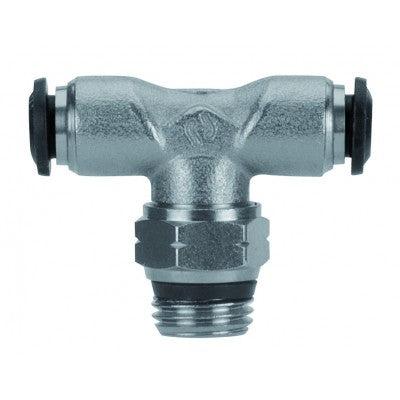 50210N-14-1/2" AIGNEP | 50N Series | Swivel Branch Tee | 14mm Tube x 1/2" Swift-Fit Male | Pack of 10