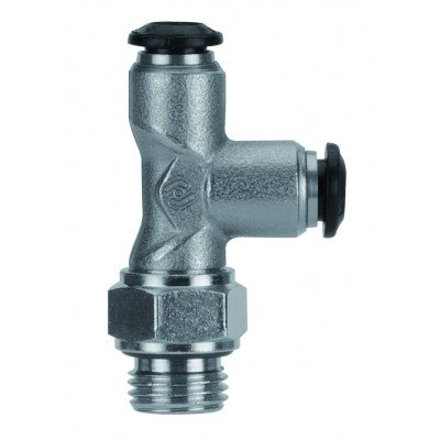 50225N-10-3/8" AIGNEP | 50N Series | Swivel Run Tee | 10mm Tube x 3/8" BSPP Male | Pack of 10