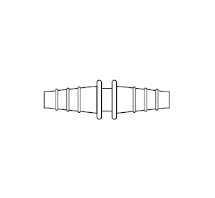 5090106 THERMOBARB® by NewAge | Polypropylene Connector FDA | 1/8" to 7/32" Hose ID | Bag of 10