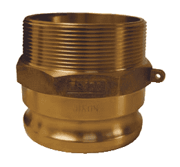 150-F-BR Dixon 1-1/2" Brass Boss Lock Type F Adapter