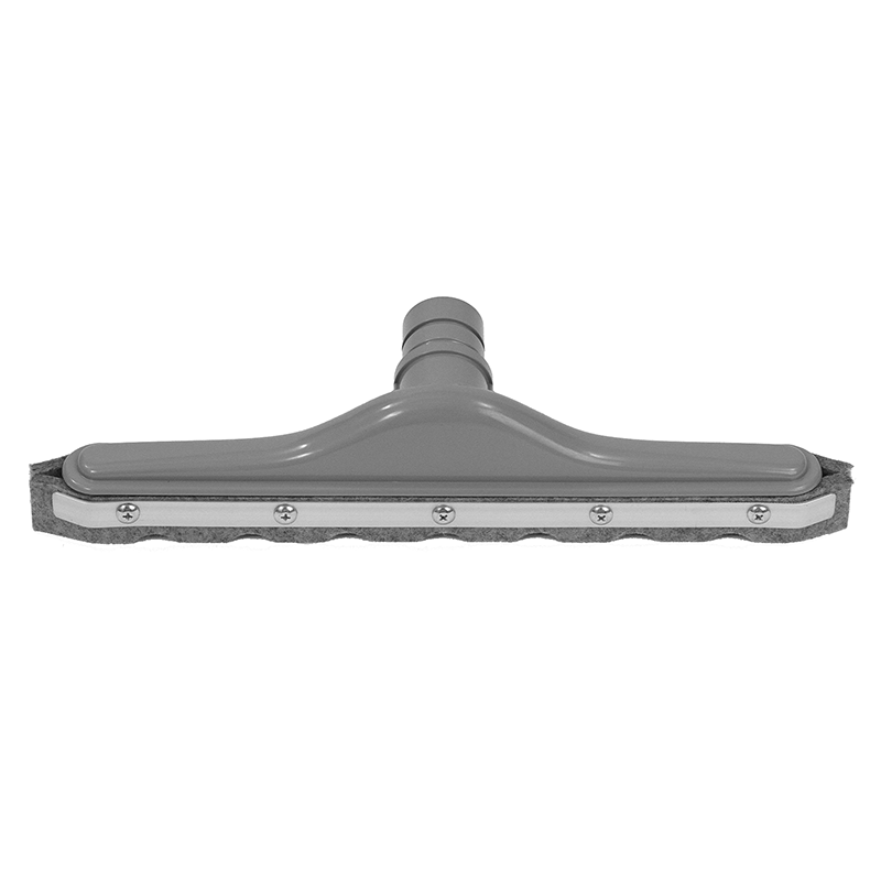 532SCA Flexaust Scalloped Felt Blade Floor Tool | 1-1/2" | ABS Plastic | 14" Width | Gray | Type 1