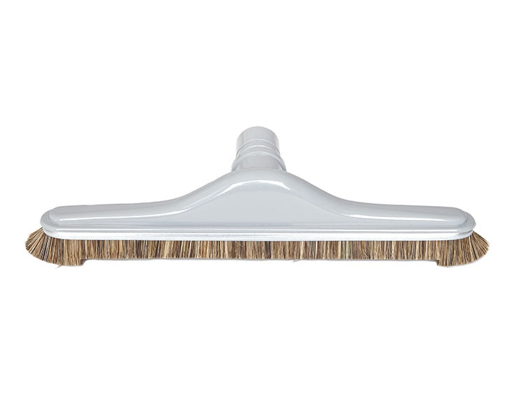 5355HSL Flexaust Slotted Horsehair (Soft) Bristle Floor Brush | 1-1/2" | ABS Plastic | 14" Width | Gray | Type 2