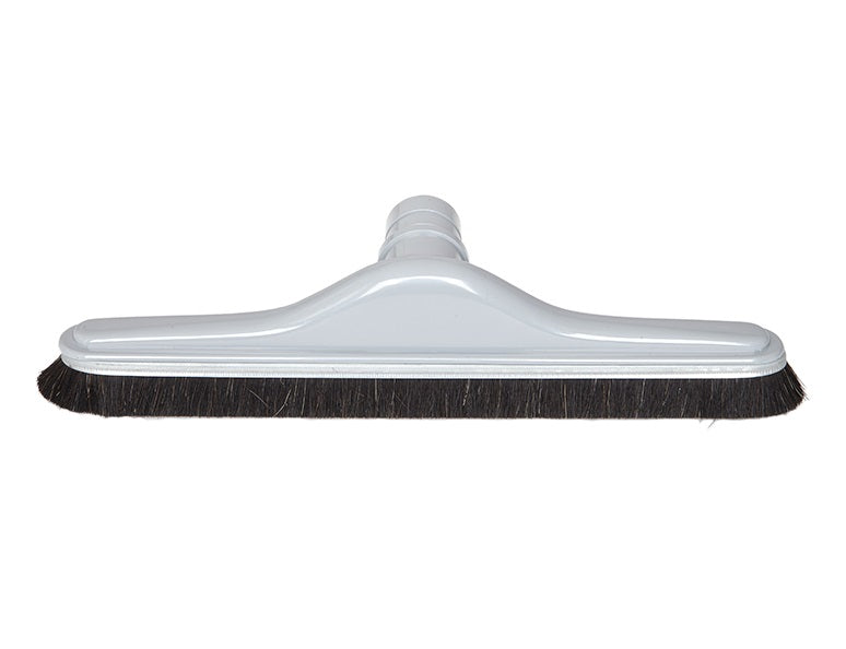 535H Flexaust Horsehair (Soft) Bristle Floor Brush | 1-1/2" | ABS Plastic | 14" Width | Gray | Type 1