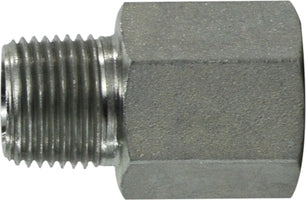 540568 (5405-6-8) Midland Hydraulic Expanding Pipe Adapter - 3/8" Male Pipe x 1/2" Female Pipe - Steel