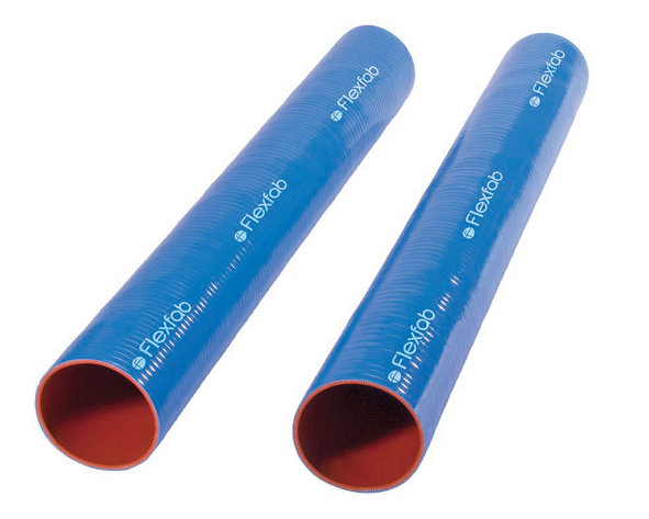 5415-038 FlexFab Series 5415 3-ply Glossy Coolant Hose - 0.38" ID - 0.70" OD - Blue - 3ft