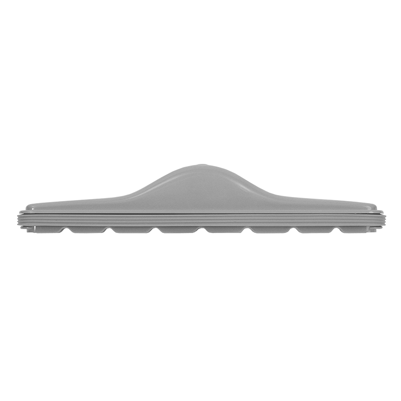 546 Flexaust Scallop Face Carpet Tool | 1-1/2" | ABS Plastic | 14" Width | Gray | Type 1