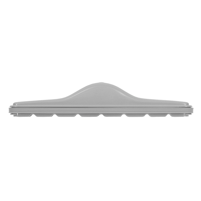 5465 Flexaust Scallop Face Carpet Tool | 1-1/2" | ABS Plastic | 14" Width | Gray | Type 2