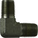 550042 Midland Hydraulic Male 90° Elbow - 1/4" Male Pipe x 1/8" Male Pipe - Steel