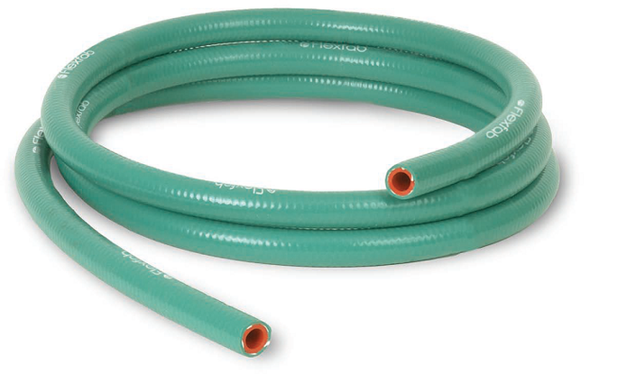 5521-062x50 FlexFab Series 5521 1-ply Premium Heater Hose - 0.63" ID - 1.02" OD - Green - 50ft