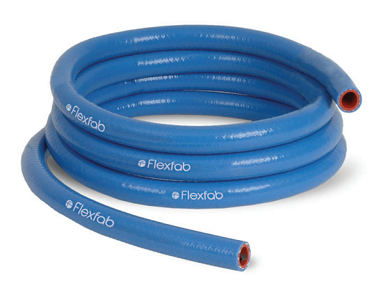 5526-025x50 FlexFab Series 5526 1-ply Standard Heater Hose - 0.25" ID - 0.58" OD - Blue - 50ft