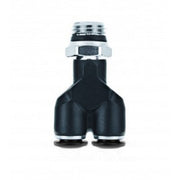 55320-10-3/8" AIGNEP | 55/56 Series | Male Swivel Y | 10mm Tube x 3/8" Swift-Fit Male | Pack of 10