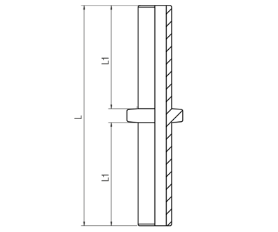 55625-8 by AIGNEP | 55/56 Series | Double Joint | Composite | 8mm Studs | Pack of 10