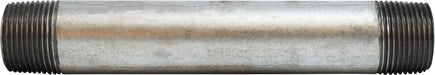 56081 (56-081) Midland Schedule 40 Welded Nipple - 3/4" Diameter x 1-1/2" Length - Galvanized Steel