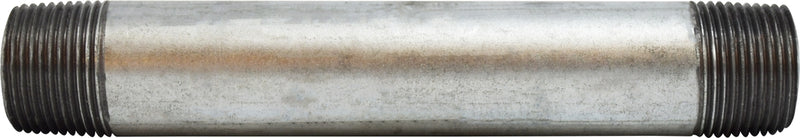 56088 (56-088) Midland Schedule 40 Welded Nipple - 3/4" Diameter x 5" Length - Galvanized Steel