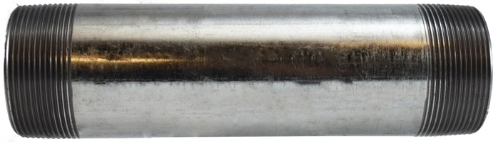 56170 (56-170) Midland Schedule 40 Welded Nipple - 2" Diameter x 8" Length - Galvanized Steel